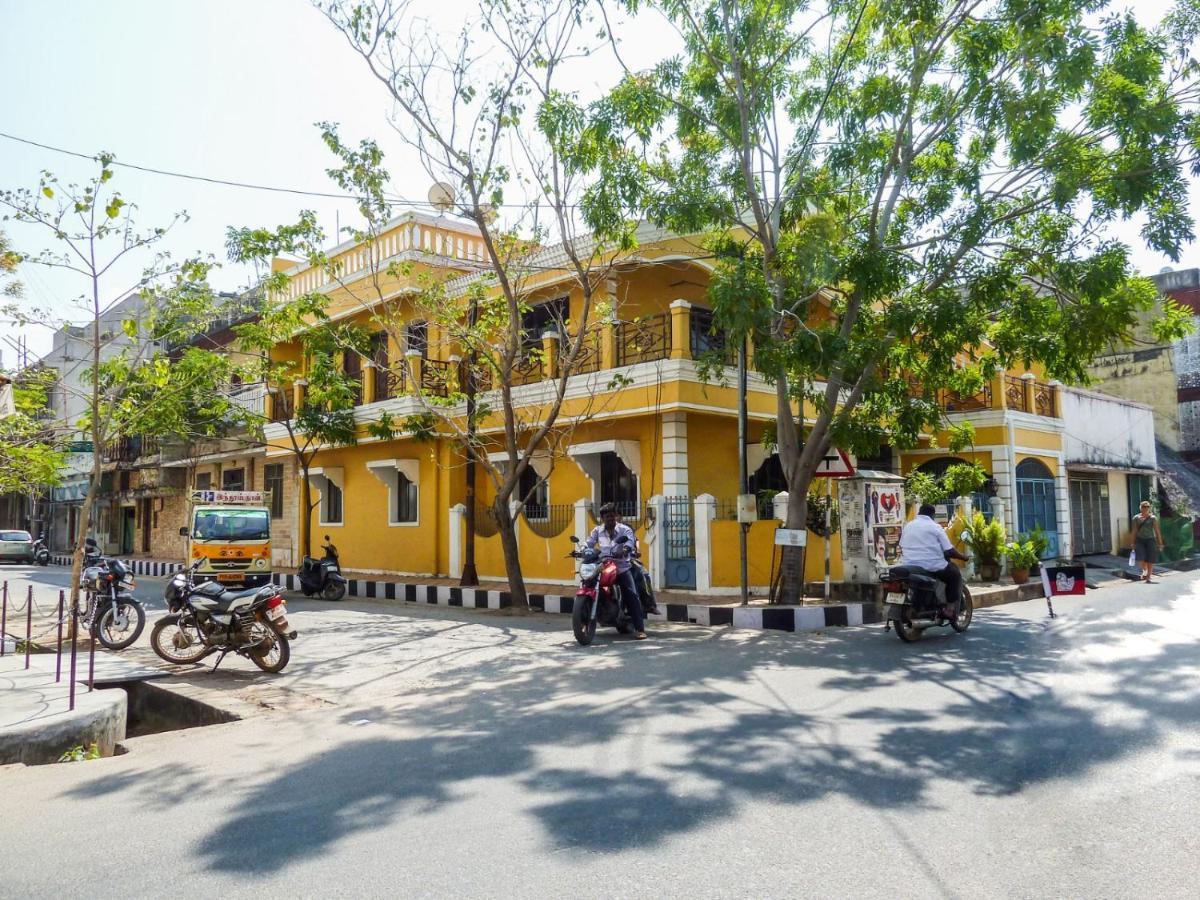 La Villa Pondi Cherie Centertownbeachauroville Пондичери Екстериор снимка